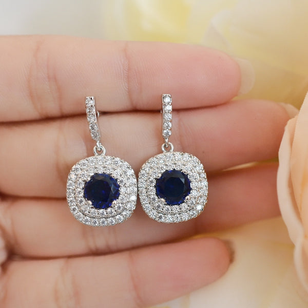 Aretes de Novia con Cristal