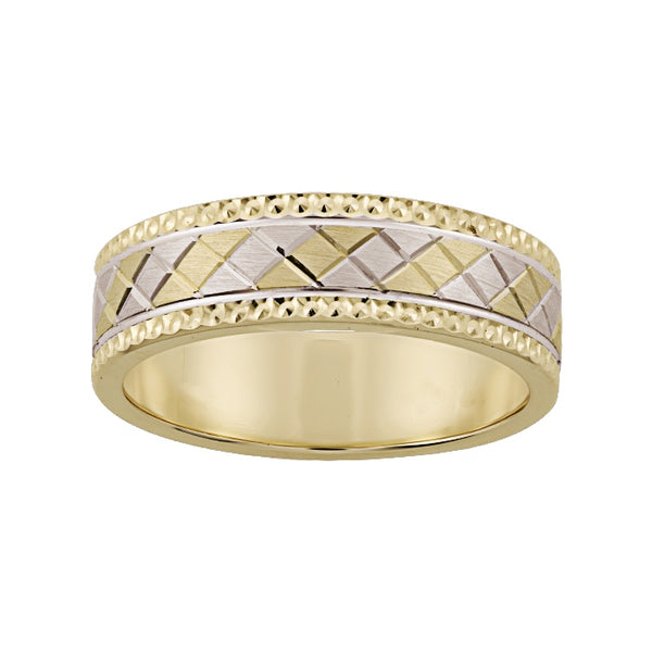 Argolla Matrimonial Oro 14k Mod. GJIP1-107