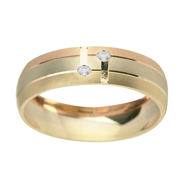 Argolla Matrimonial Oro 14k Mod. GJIP1-128