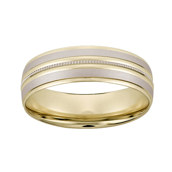 Argolla Matrimonial Oro 14k Mod. GJIP1-113