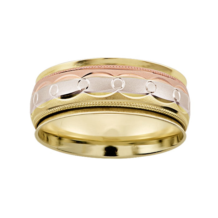Argolla Matrimonial Oro 14k Mod. GJIP1-126