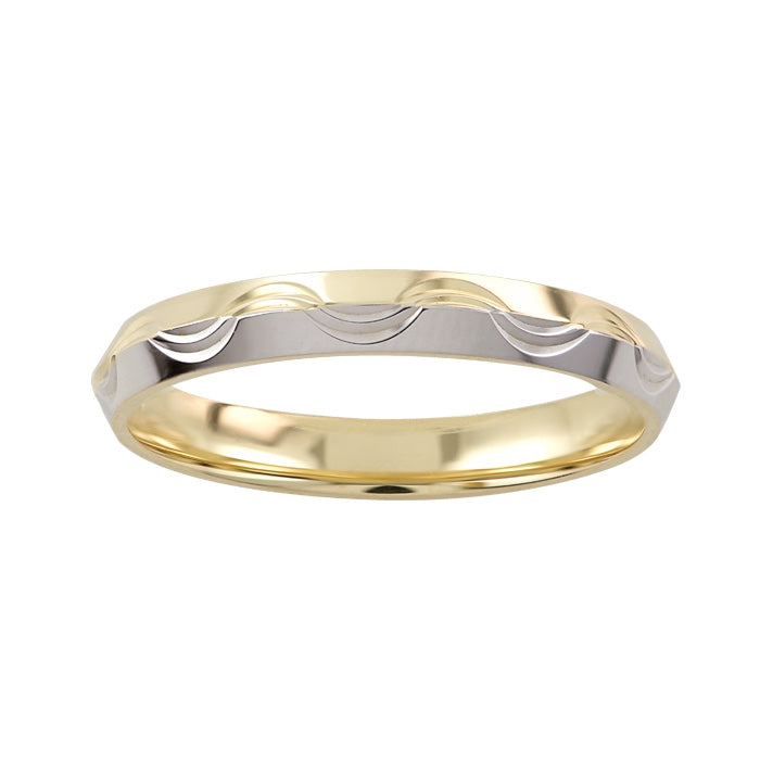 Argolla Matrimonial Oro 14k Mod. GJIP1-099