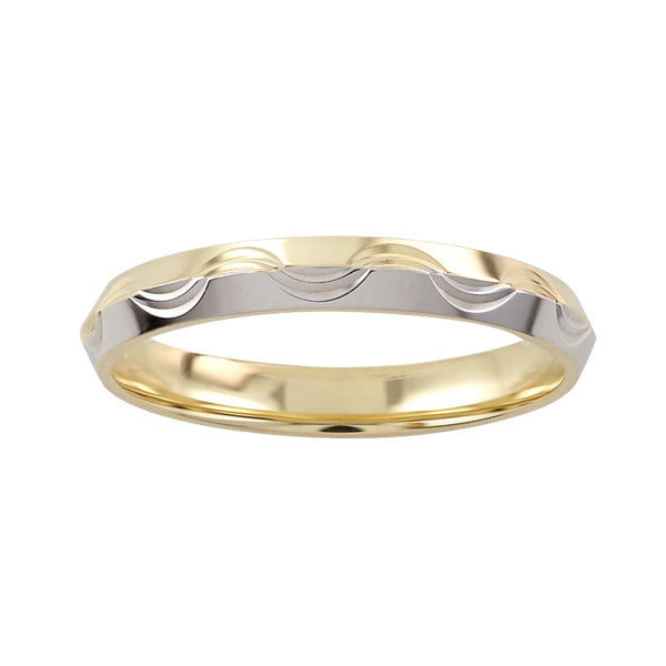 Argolla Matrimonial Oro 14k Mod. GJIP1-099