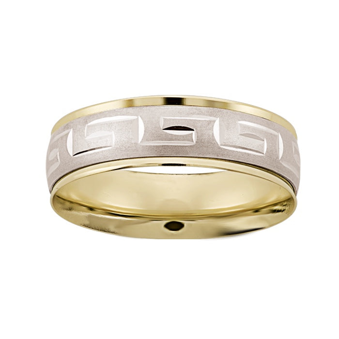Argolla Matrimonial Oro 14k Mod. GJIP1-097