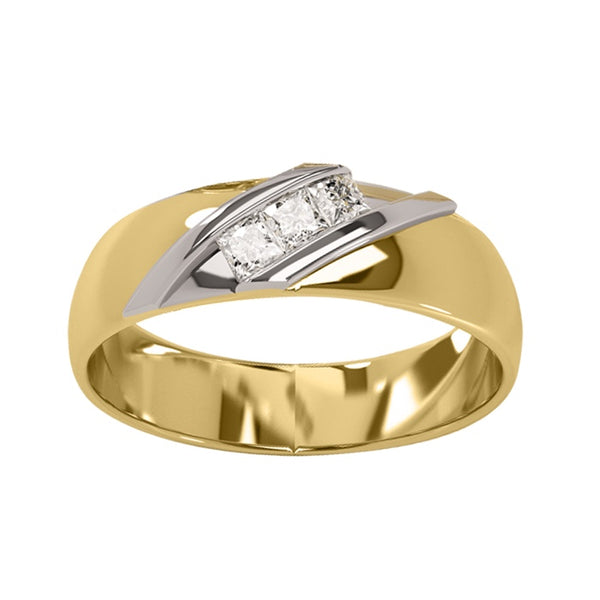 Argolla Matrimonial Oro 14k Mod. GJIP1-102