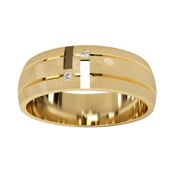Argolla Matrimonial Oro 14k Mod. GJIP1-170