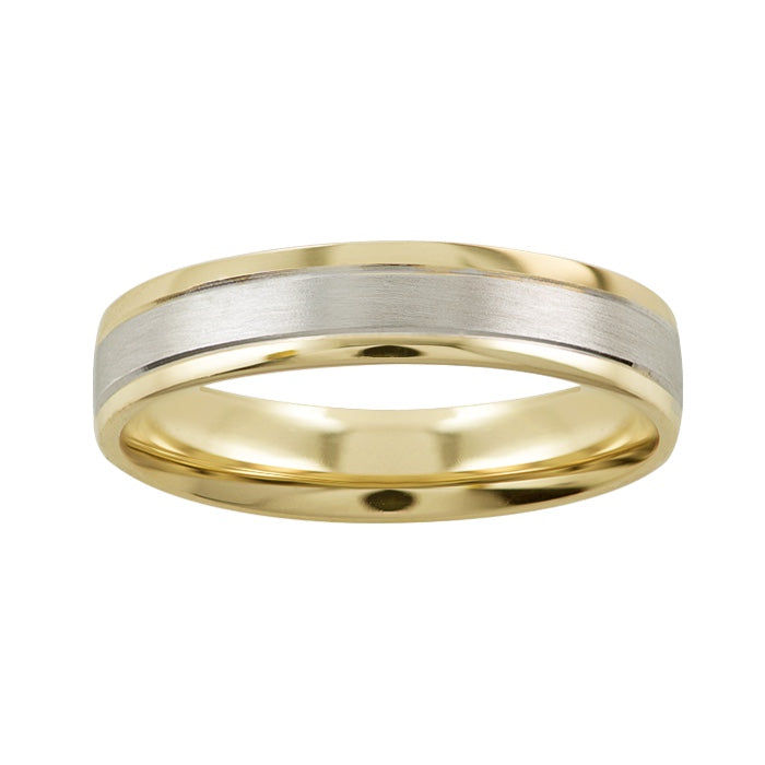 Argolla Matrimonial Oro 14k Mod. GJIP1-119