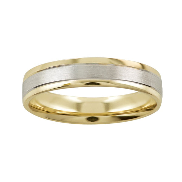 Argolla Matrimonial Oro 14k Mod. GJIP1-119