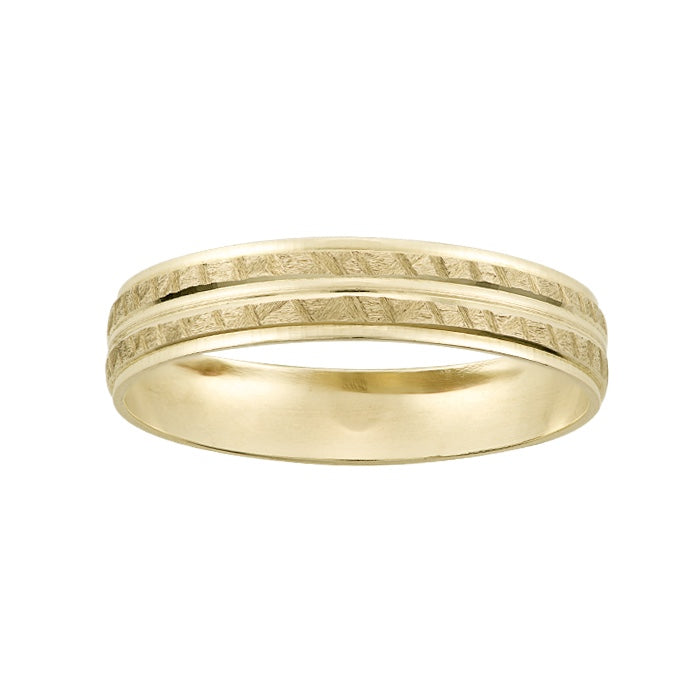Argolla Matrimonial Oro 10k Mod. GJIP1-219