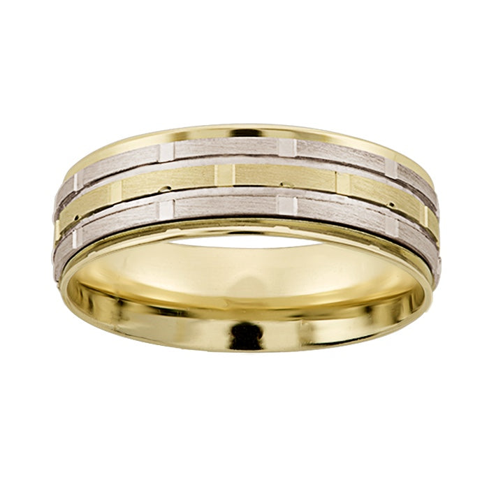 Argolla Matrimonial Oro 14k Mod. GJIP1.134
