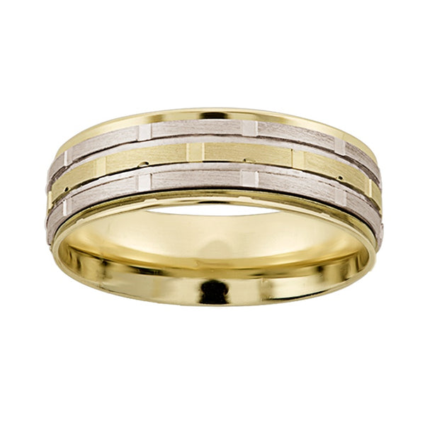 Argolla Matrimonial Oro 14k Mod. GJIP1.134