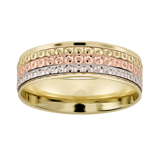Argolla Matrimonial Oro 14k Mod. GJIP1-130
