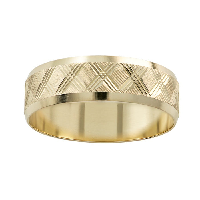 Argolla Matrimonial Oro 14k Mod. GJIP1-201
