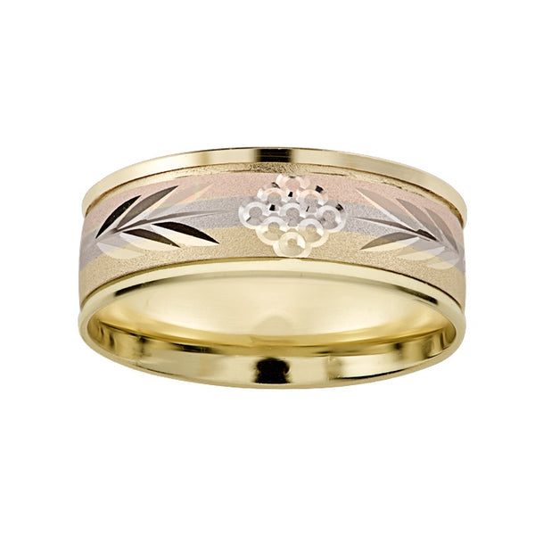 Argolla Matrimonial Oro 14k Mod. GJIP1-127