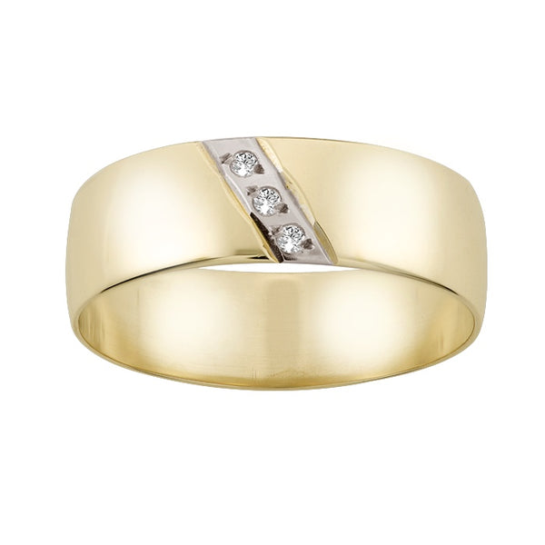 Argolla Matrimonial Oro 14k Mod. GJIP1-192
