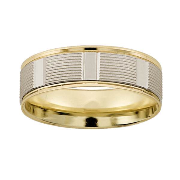 Argolla Matrimonial Oro 14k Mod. GJIP1-135