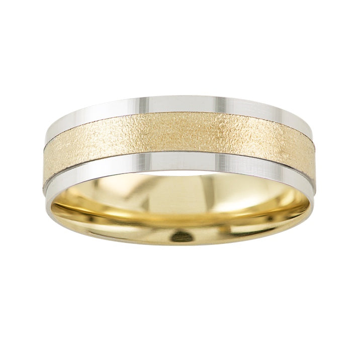 Argolla Matrimonial Oro 14k Mod. GJIP1-121