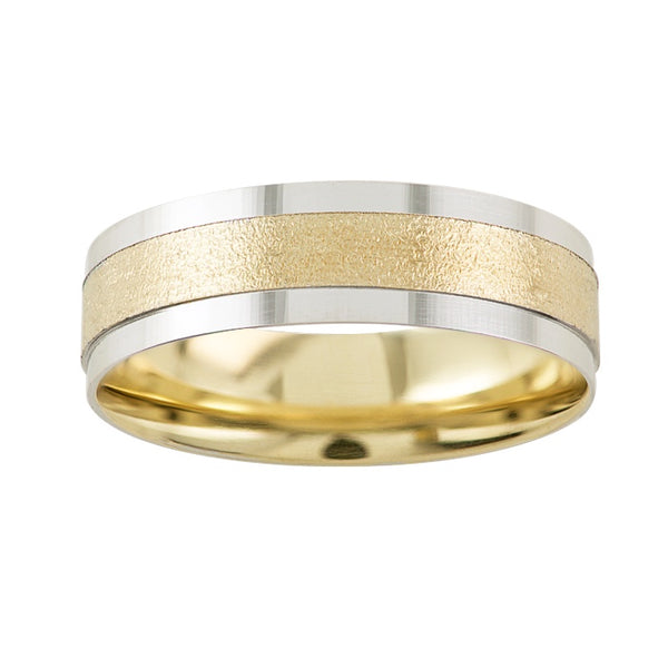 Argolla Matrimonial Oro 14k Mod. GJIP1-121