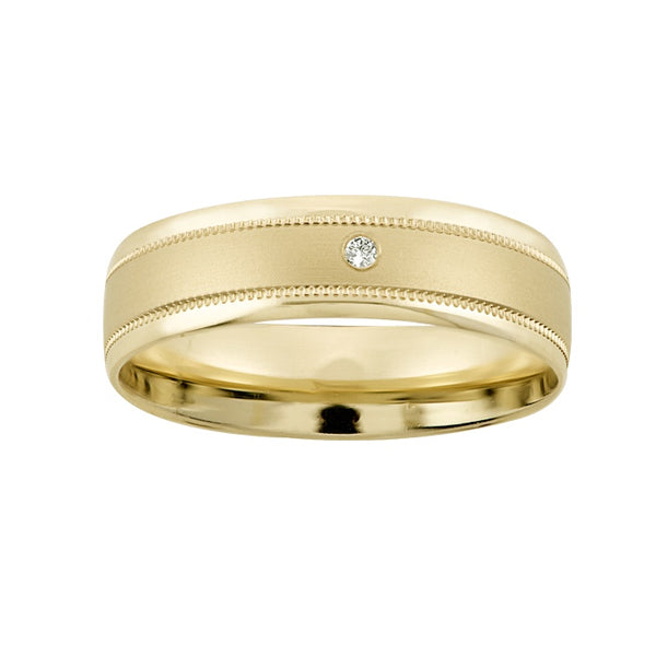 Argolla Matrimonial Oro 14k Mod. GJIP1-188