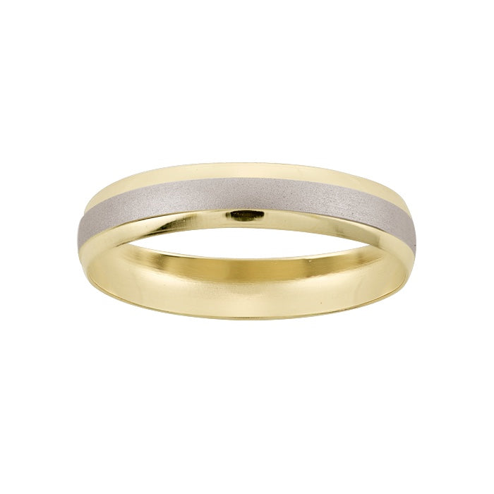Argolla Matrimonial Oro 14k Mod. GJIP1-093