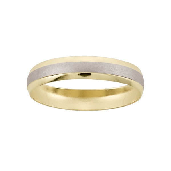 Argolla Matrimonial Oro 14k Mod. GJIP1-093