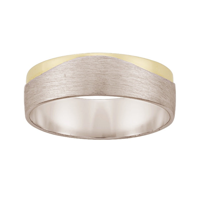 Argolla Matrimonial Oro 14k Mod. GJIP1-079