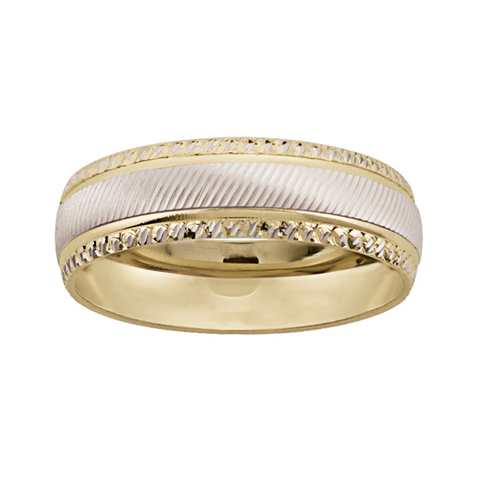 Argolla Matrimonial Oro 14k Mod. GJIP1-088