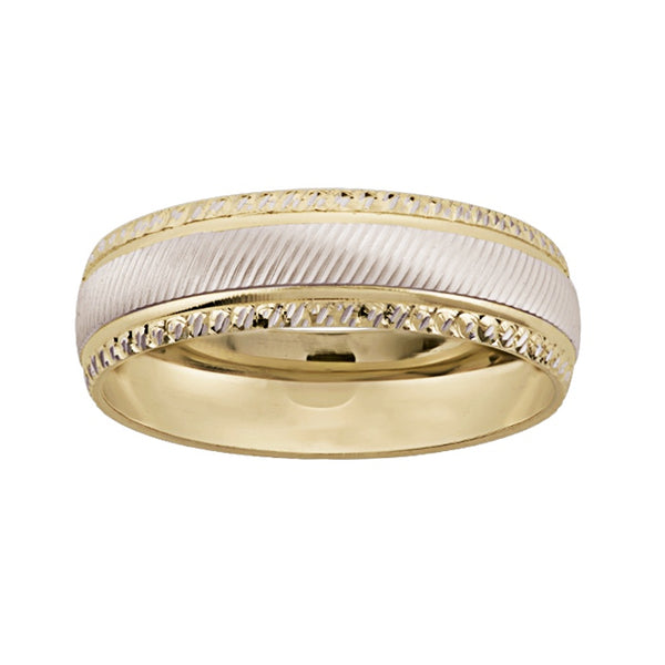Argolla Matrimonial Oro 14k Mod. GJIP1-088