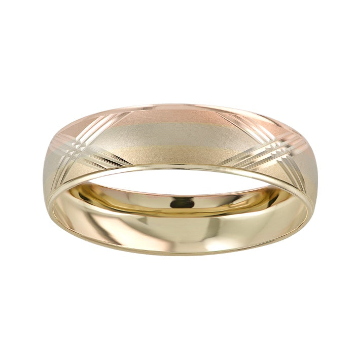 Argolla Matrimonial Oro 10k Mod. GJIP1-078