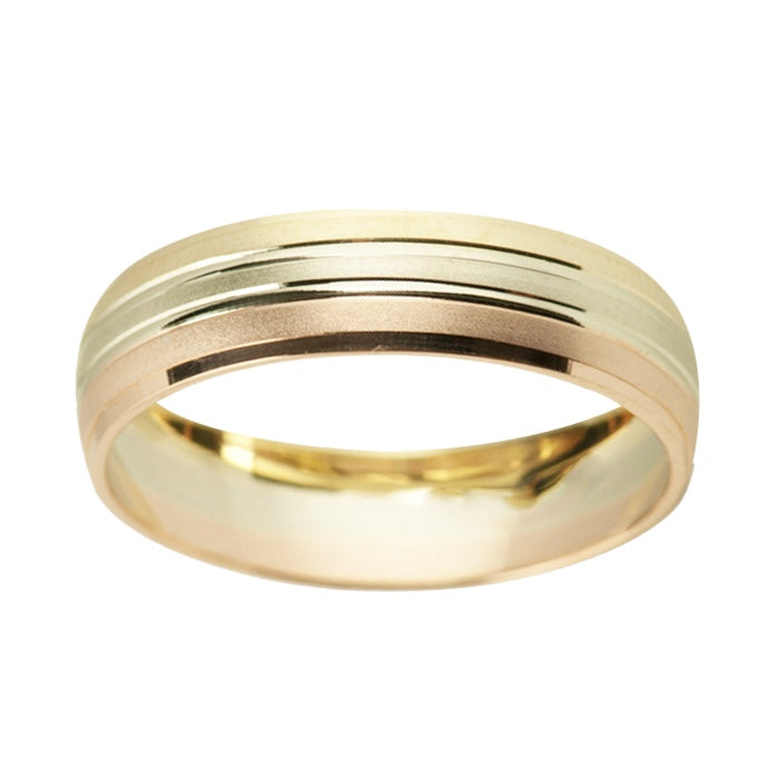 Argolla Matrimonial Oro 10k Mod. GJIP1-129