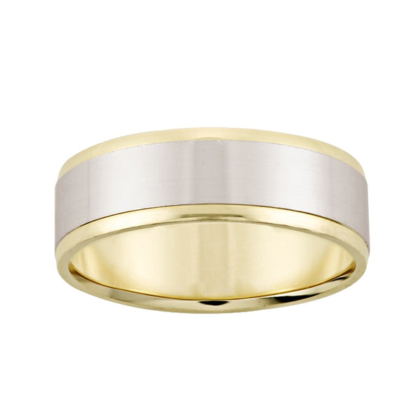 Argolla Matrimonial Oro 14k Mod. GJIP1-089