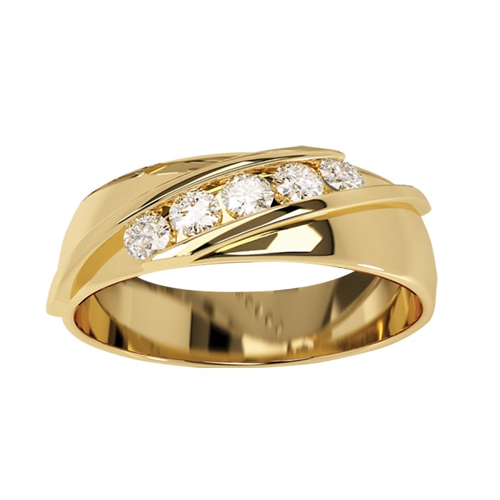 Argolla Matrimonial Oro 14K Mod. GJIP1-194