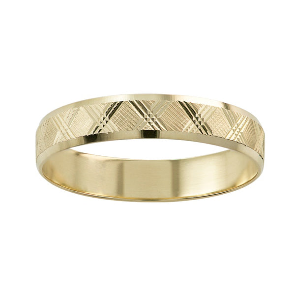 Argolla Matrimonial Oro 14k Mod. GJIP1-185