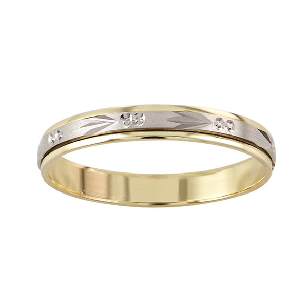 Argolla Matrimonial Oro 14k Mod. GJIP1-095