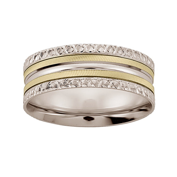 Argolla Matrimonial Oro 14k Mod. GJIP1-081
