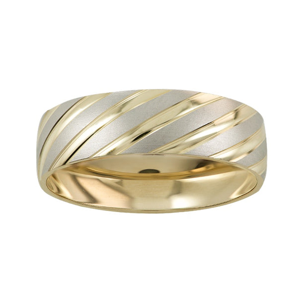 Argolla Matrimonial Oro 14k Mod. GJIP1-091