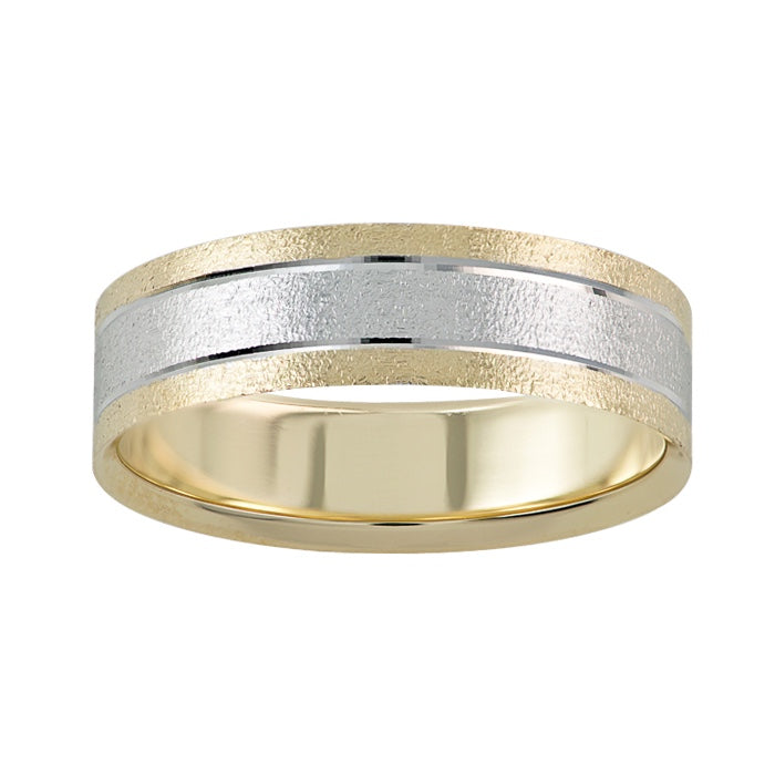 Argolla Matrimonio Oro 14k Mod. GJIP1-103