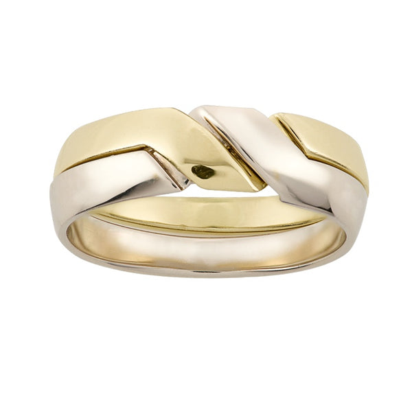 Argolla Matrimonial Oro 14k Mod. GJIP1-108