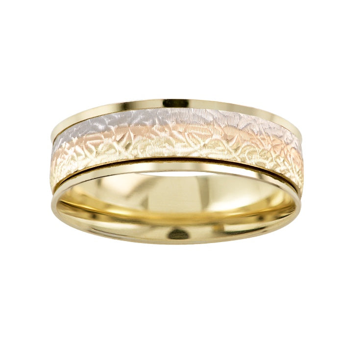 Argolla Matrimonial Oro 14k Mod. GJIP1-123