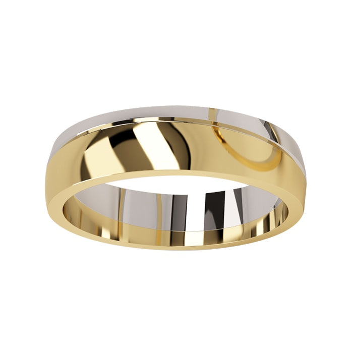 Argolla Matrimonial Oro 14k Mod. GJIP1-139