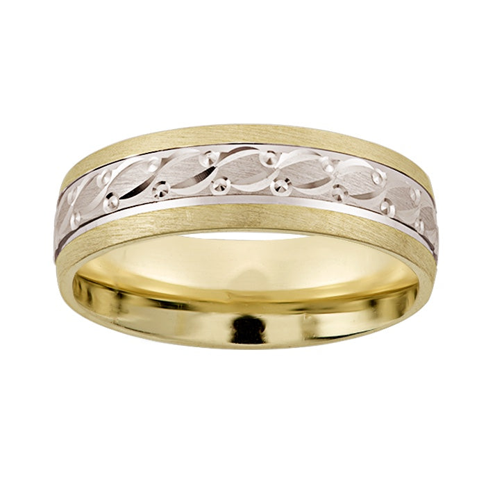 Argolla Matrimonial Oro 14k Mod. GJIP1-082