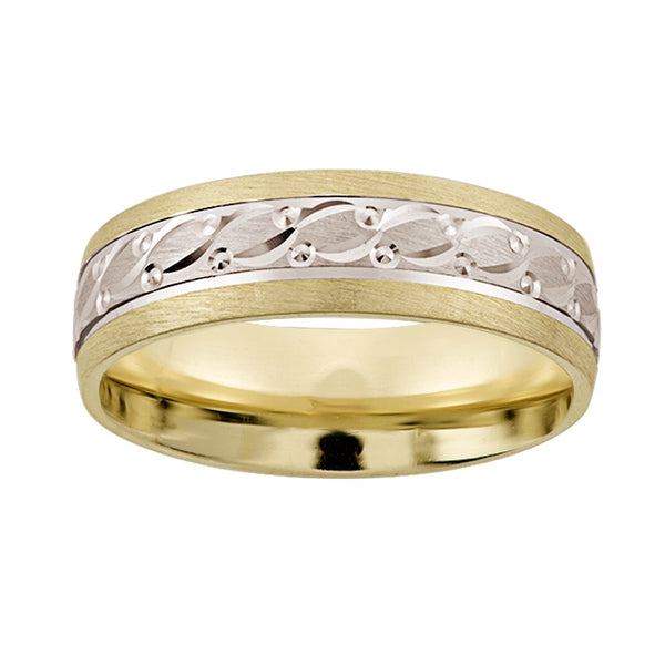 Argolla Matrimonial Oro 14k Mod. GJIP1-082