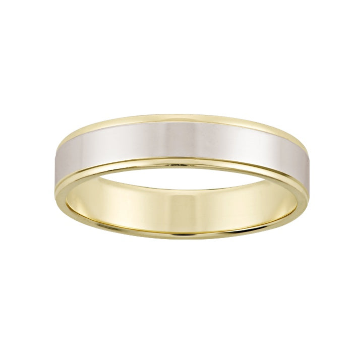 Argolla Matrimonial Oro 14k Mod. GJIP1-111