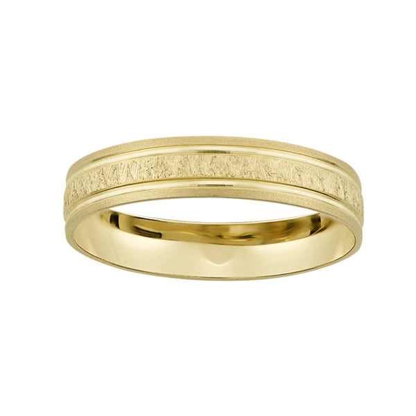 Argolla Matrimonial Oro 10k Mod. GJIP1-221