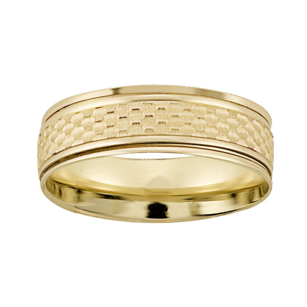 Argolla Matrimonial Oro 14k Mod. GJIP1-196