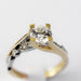 Anillo Compromiso Oro 14k Mod. GJIP45-008