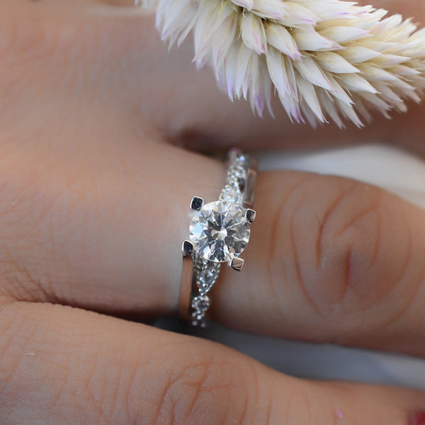 Anillo Compromiso Oro 14k Mod. GJIP45-026