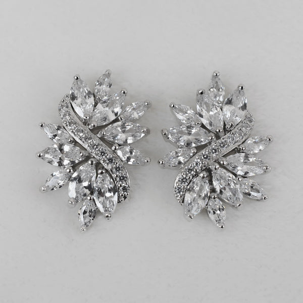 Arete Rodio Plata Zirconia AR04