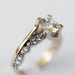 Anillo Compromiso Oro 14k Mod. GJIP45-008