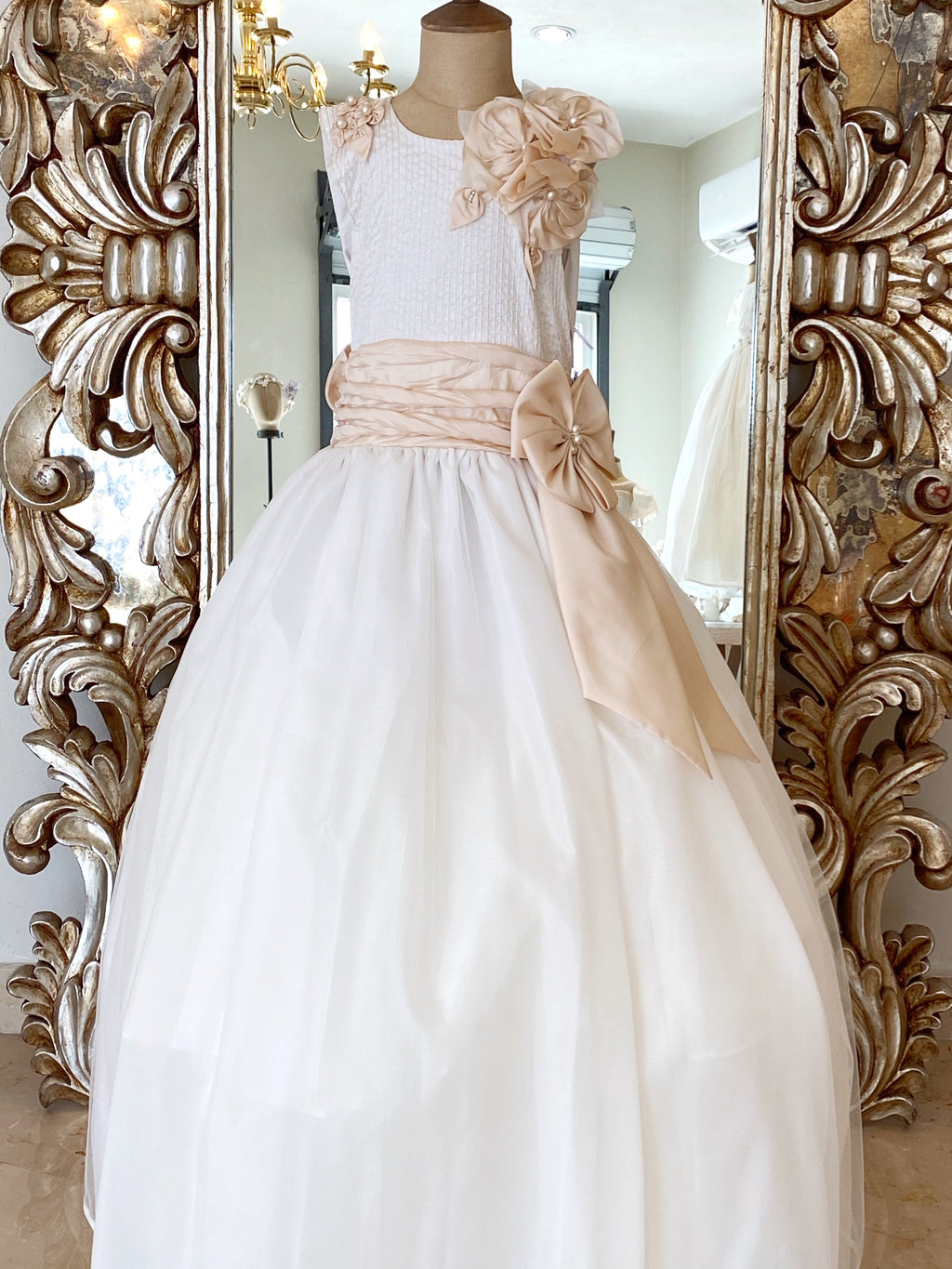 Vestido de Primera Comunión Mod. V4258a T10